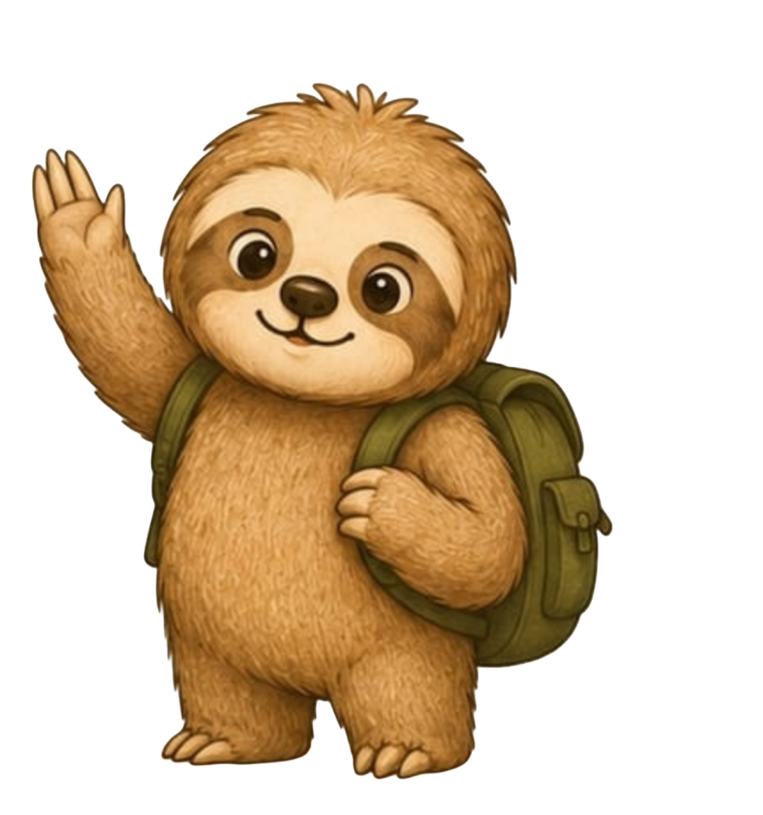LivingGo friendly mascot welcoming students to browse verified PG listings near top Delhi colleges
